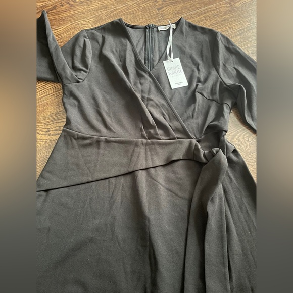 Grace Karin Elegant Black Midi Dress - Picture 8 of 9